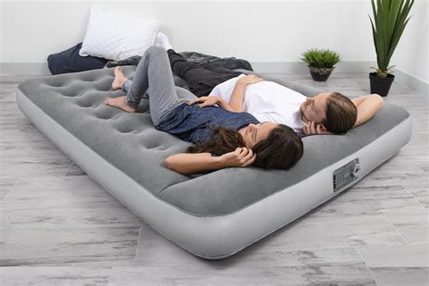 These air mattresses are great for spare rooms, game rooms or when guests are in town. . Bestway air mattress with built in pump